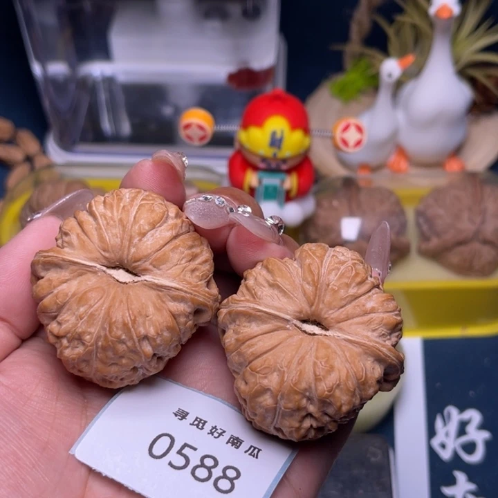 把件文玩核桃南瓜墩43-0588