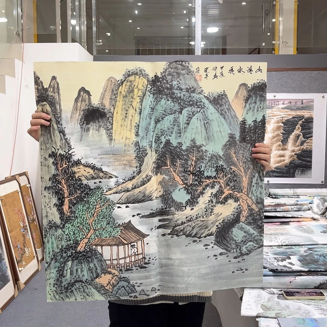 国画ZH精品国画作品