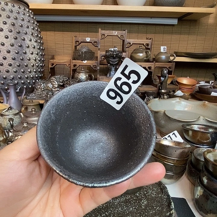 高温柴烧陶泥主人杯