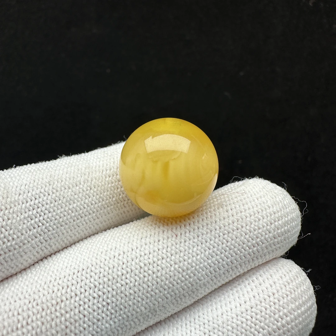 M2913天然原矿蜜蜡单珠 18.3mm支持复检 假一罚四