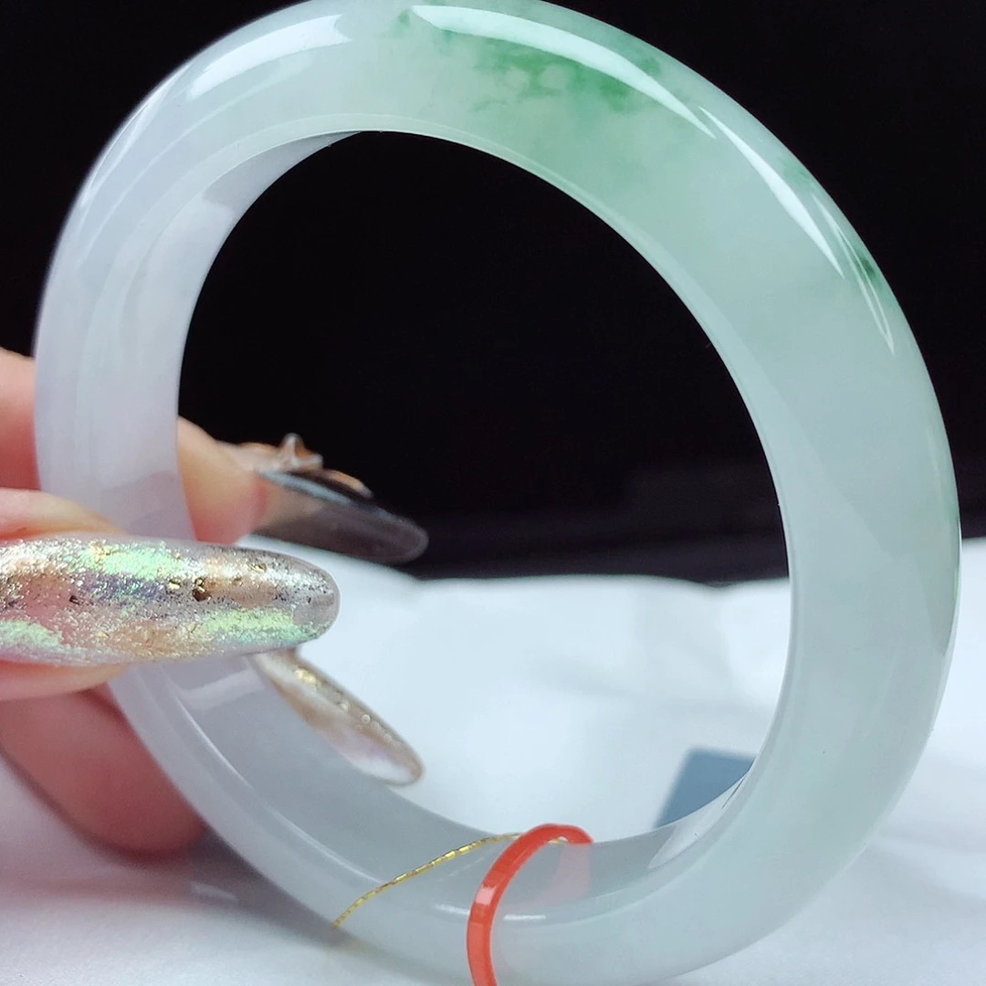 未镶嵌手镯翡翠56圈5057