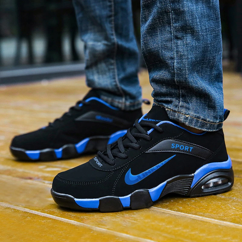 男鞋运动鞋秋季新款男士休闲跑步鞋减震气垫鞋轻便百搭旅游鞋男子