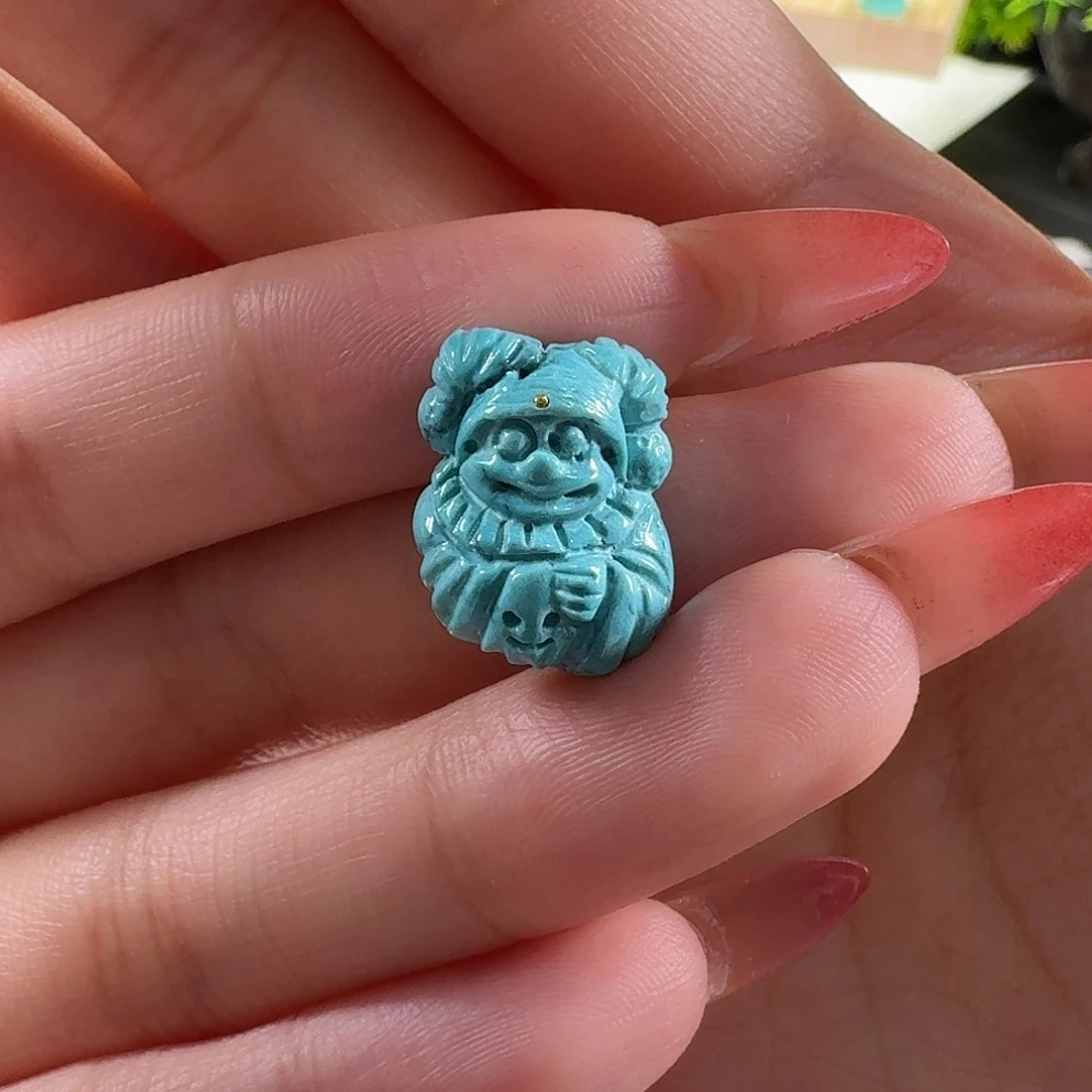 绿松石未镶嵌吊坠(不含链)