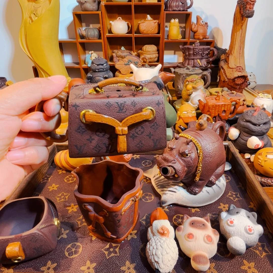 ～***g紫砂茶叶盒纯手工制作过程就是