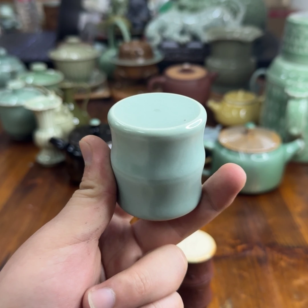 小仲龙泉青瓷微瑕8049