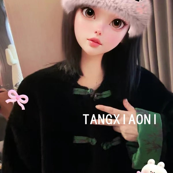 2号店 小订单出【花青紫拼色】草草外套