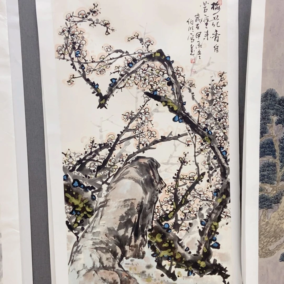 关***爱国画手写手绘国画153