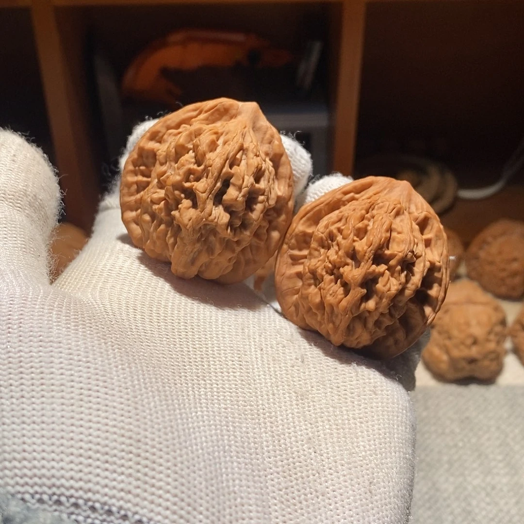 把件文玩核桃虎头