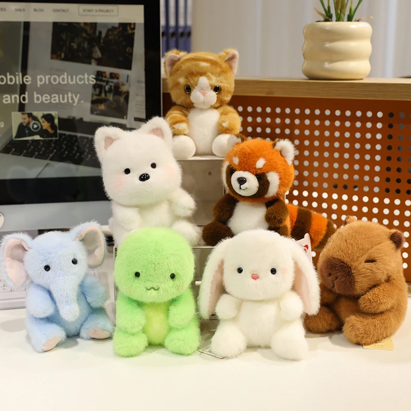 正版Q萌掌中宝公仔可爱玩偶女生礼物毛绒玩具520礼物