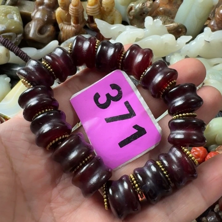 玛瑙/玉髓颈饰合金
