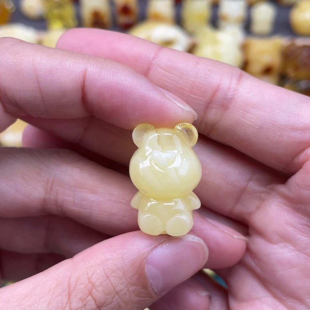 裸石琥珀未镶嵌蜜蜡