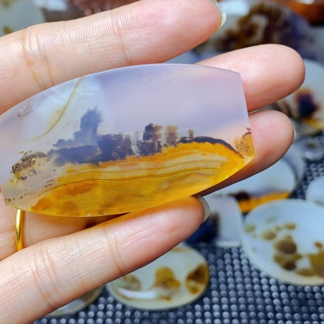 玛瑙/玉髓未镶嵌珠宝半成品