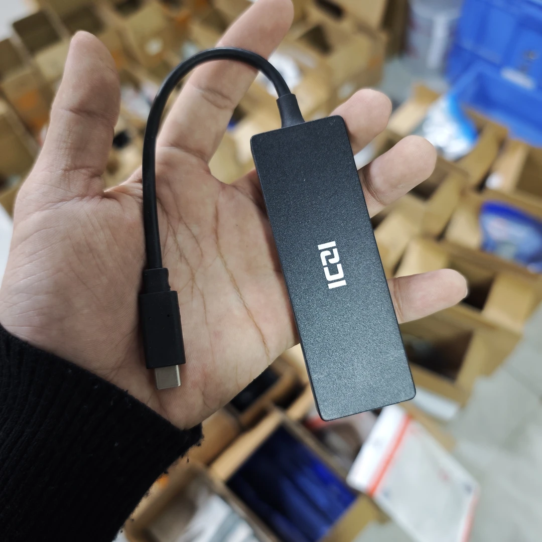 准新品  【JY-4308】四合一拓展坞