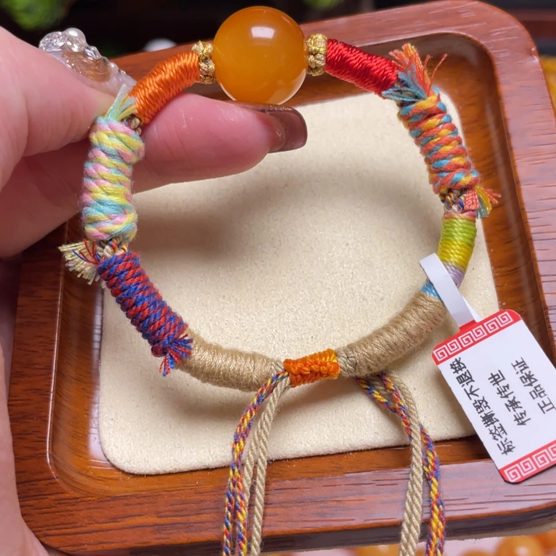 蜜蜡手链未镶嵌手串