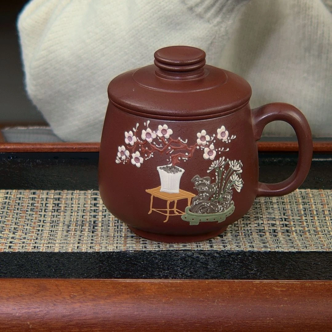 【闪购商品】绿泥茶杯高货放漏