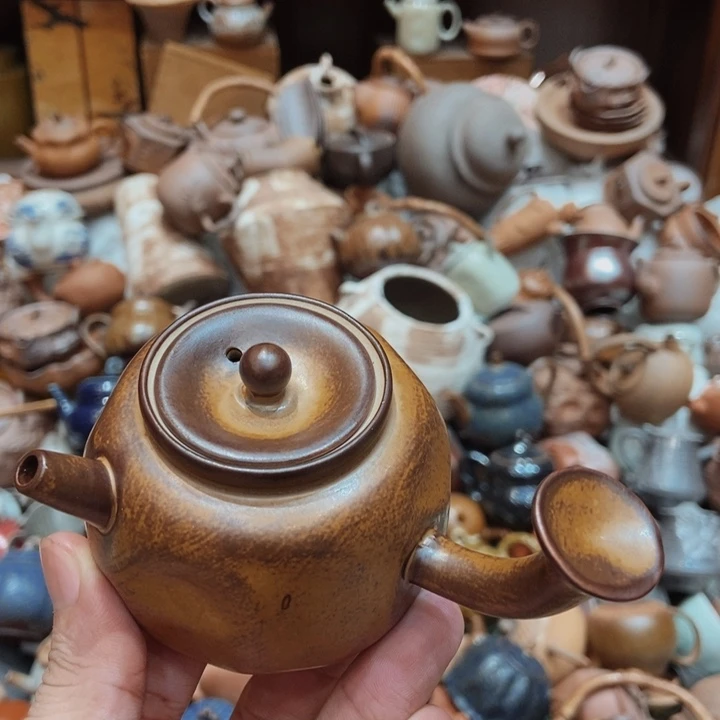 柴烧老岩泥高端茶器