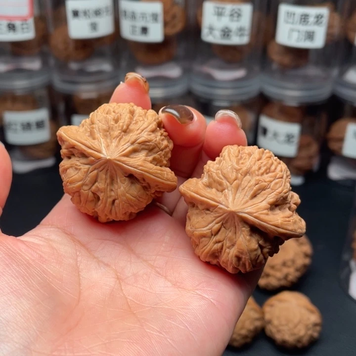 吊坠文玩核桃平谷凹底40