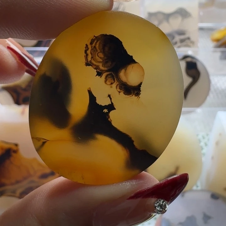 玛瑙/玉髓未镶嵌项链