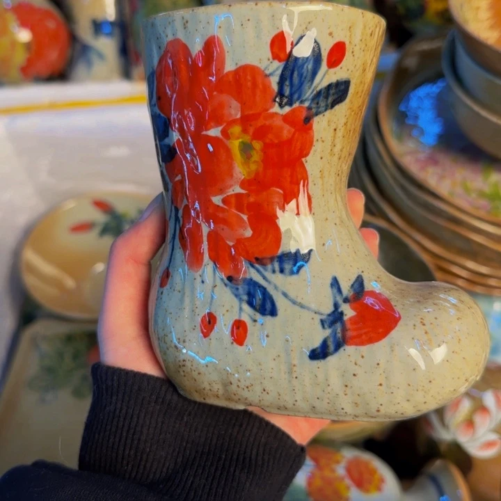 瓷片景德镇陶瓷手工手绘