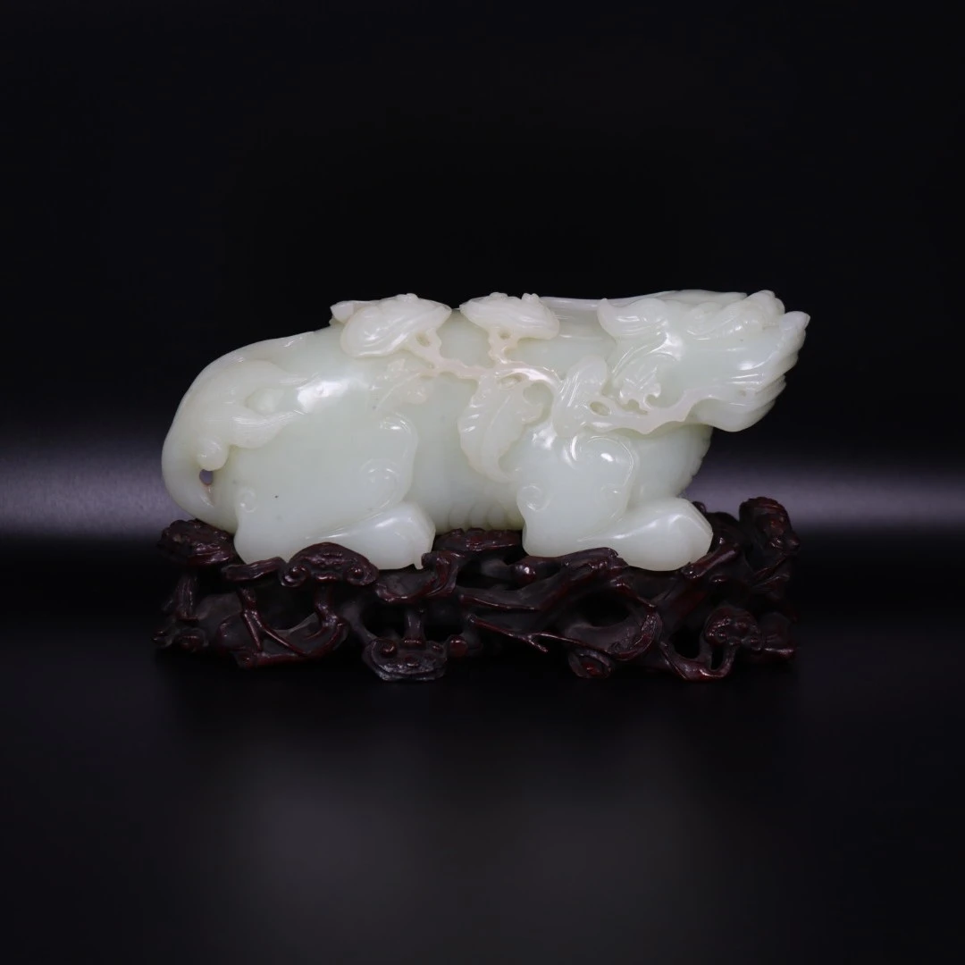 山西文物商店｜狮狮如意｜和田玉