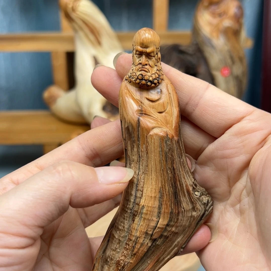 柏木崖柏木摆件手把件66