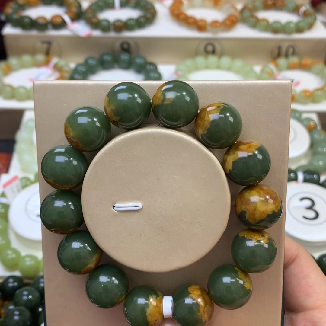 M***k和田玉未镶嵌手链