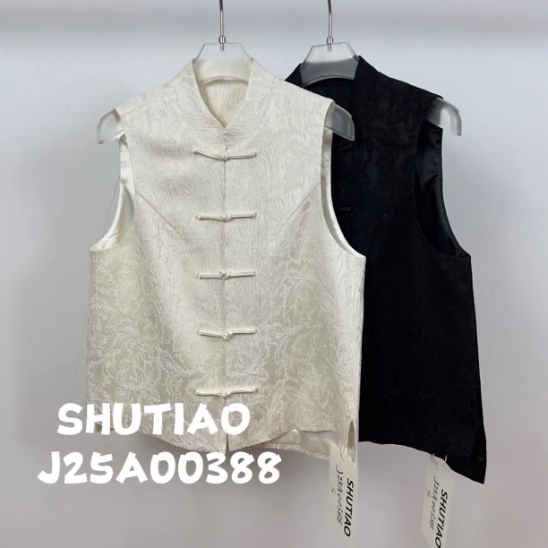 【SHUTIAO】2024秋冬：新款小众设计款马甲J25A00388