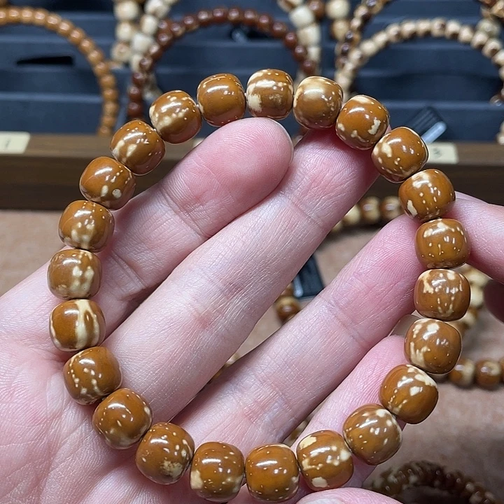 紫金鼠手串实心紫金鼠手串9.9花皮