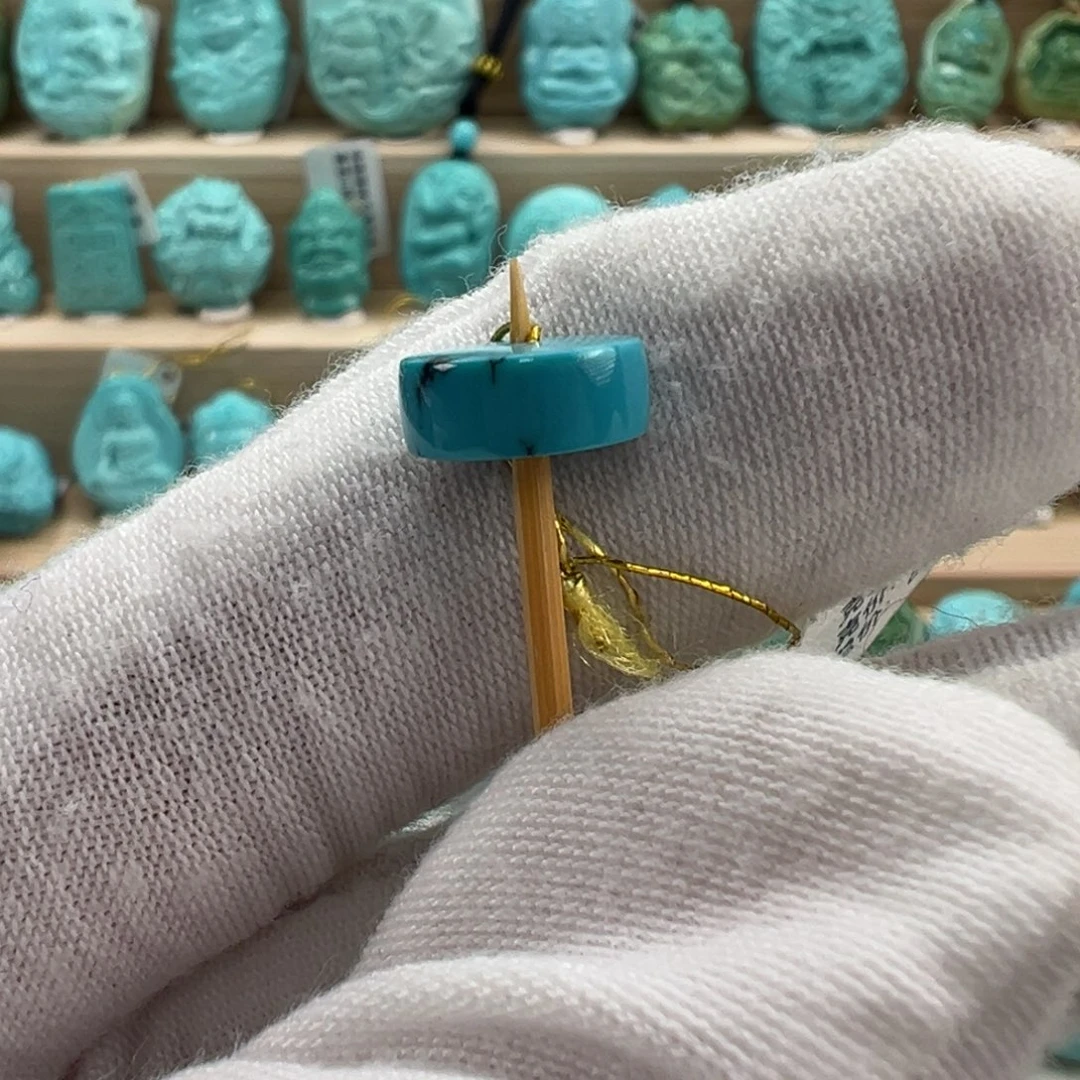 未镶嵌绿松石直切珠10.2x4.2mm