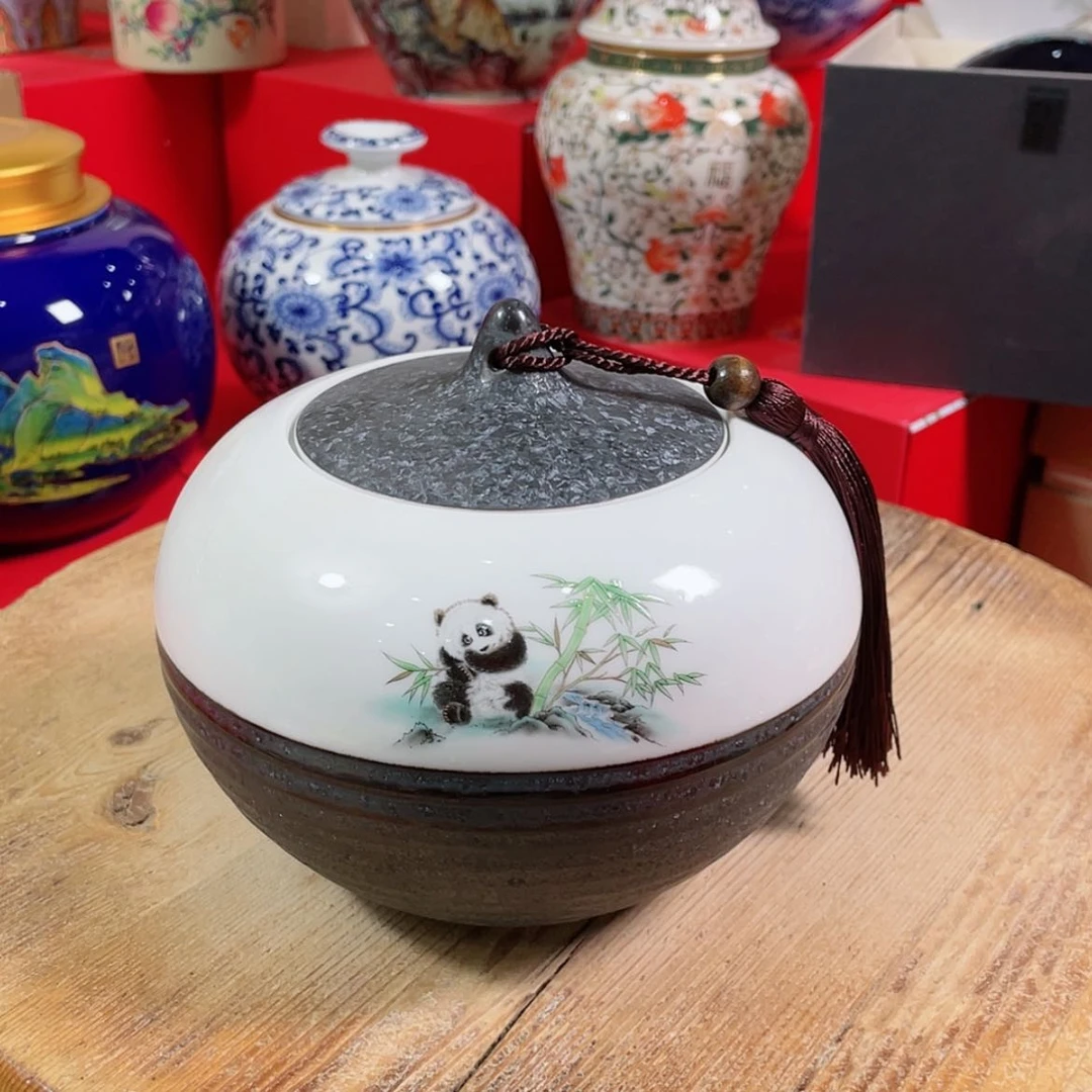 【闪购商品】罐陶瓷茶叶罐密封罐