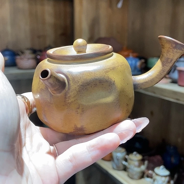 柴烧老岩泥高端茶器
