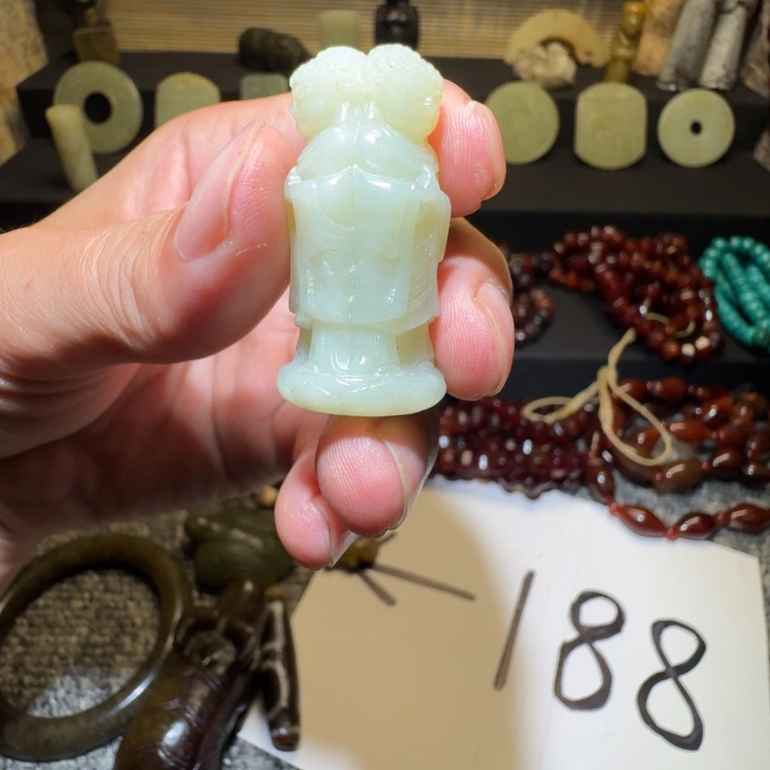 糟***忆和田玉（糖玉）未镶嵌挂件
