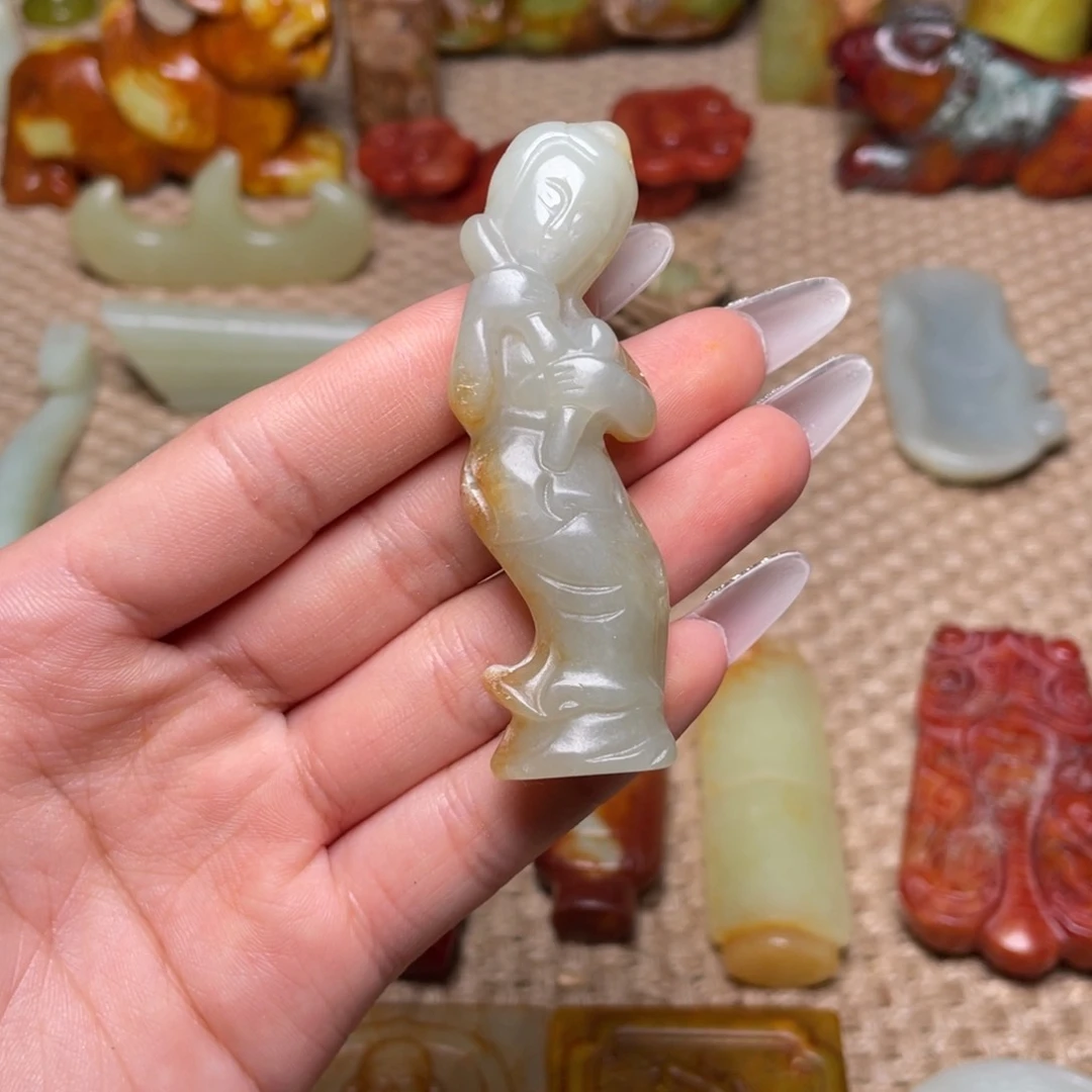 白玉菩提吊坠白玉菩提白玉菩提摆件