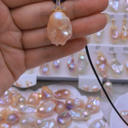 淡水珍珠未镶嵌颈饰