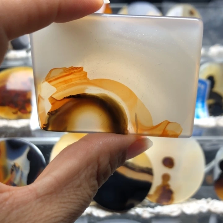 合金玛瑙/玉髓珠宝奇石151