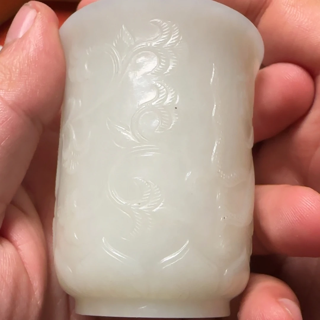 用***5和田玉未镶嵌挂件