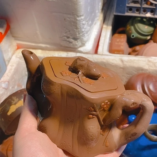 全手工制作宜兴紫砂壶