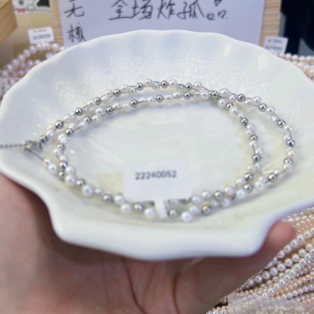 未镶嵌手绳淡水珍珠