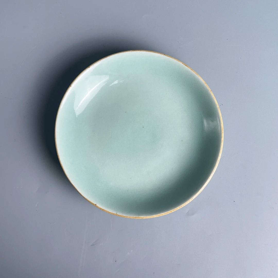 M25KT000599 - 清道光 青釉盘.