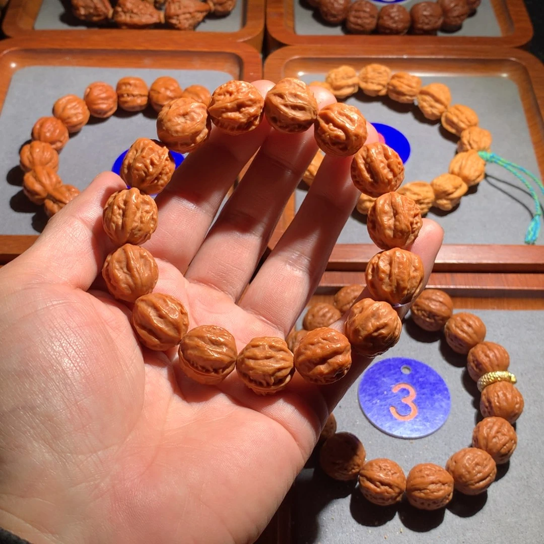 吊坠文玩核桃方肚粗筋退换来回运费自理