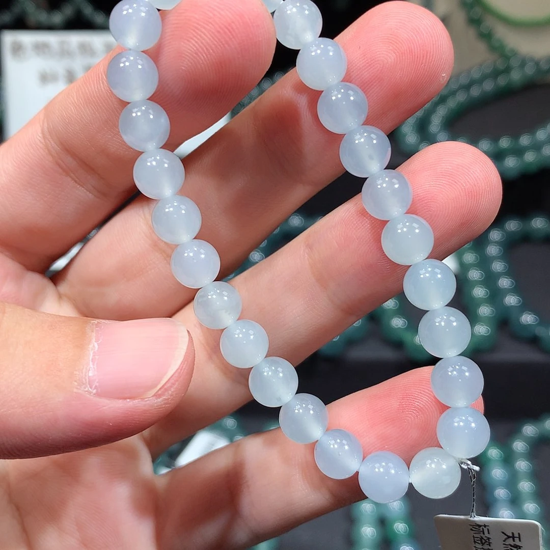 未镶嵌手链翡翠天然a货翡翠手串7