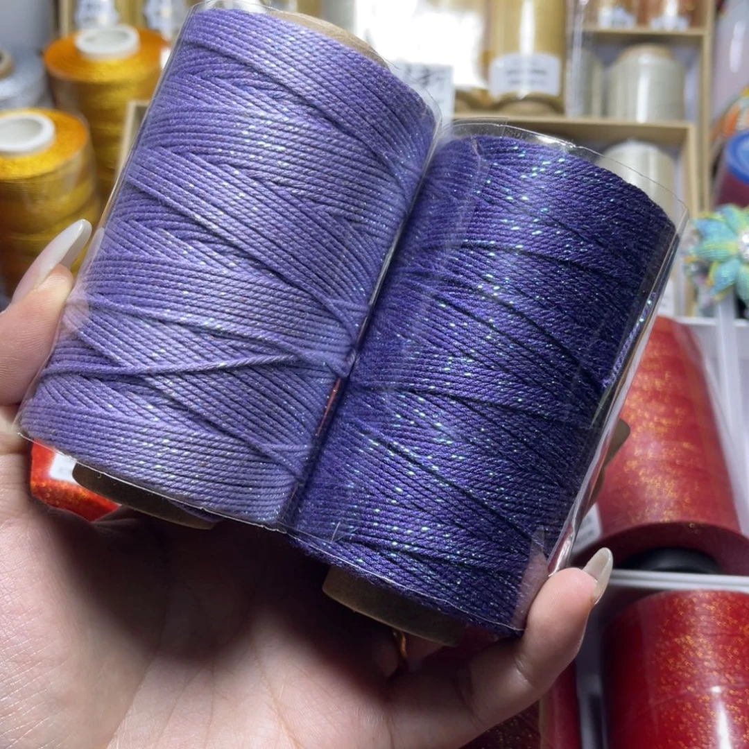 腈纶1.0星空手搓棉线120米2卷按图发货