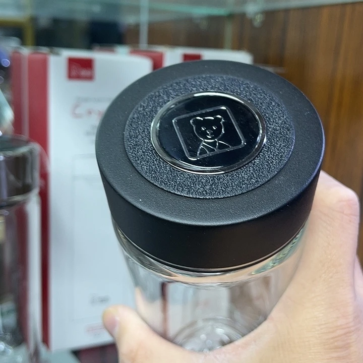 茶隔款玻璃希诺单层玻璃杯600毫升