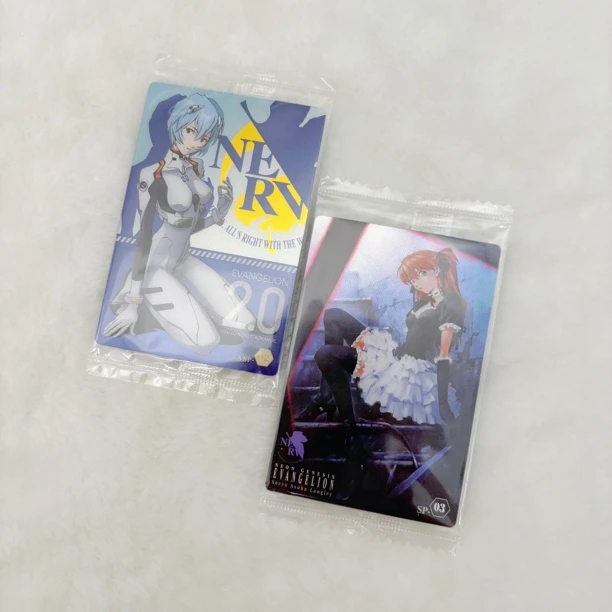 新世纪福音战士eva食玩卡正版收藏卡中古卡不含食物(主播代拆)