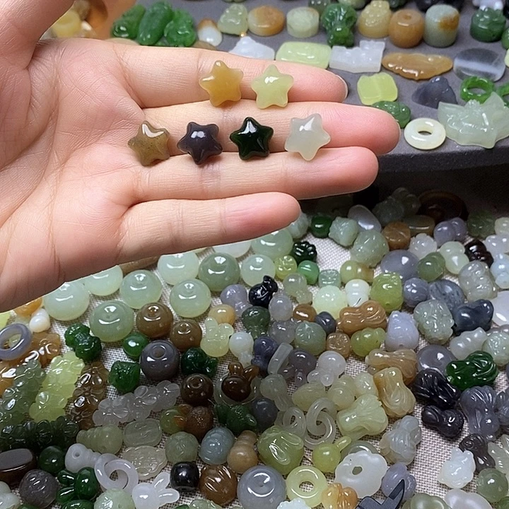 未镶嵌和田玉挂件星星98一个多样性发其一