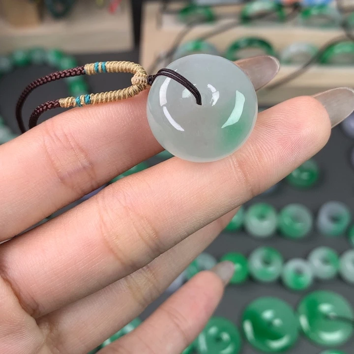 晞***宝平安扣吊坠项链挂坠