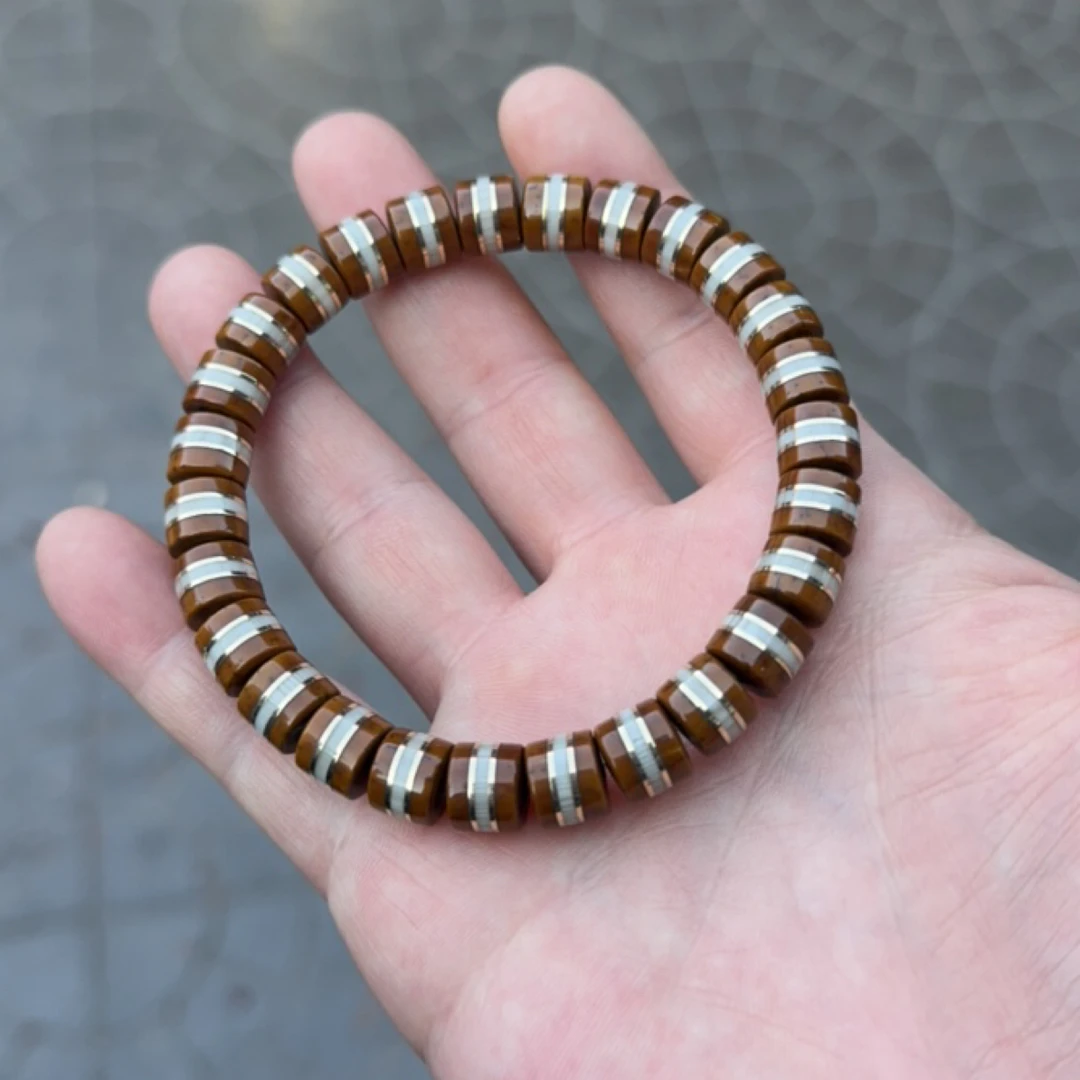 紫金鼠五层汉堡9mm手串实心精致款高品质