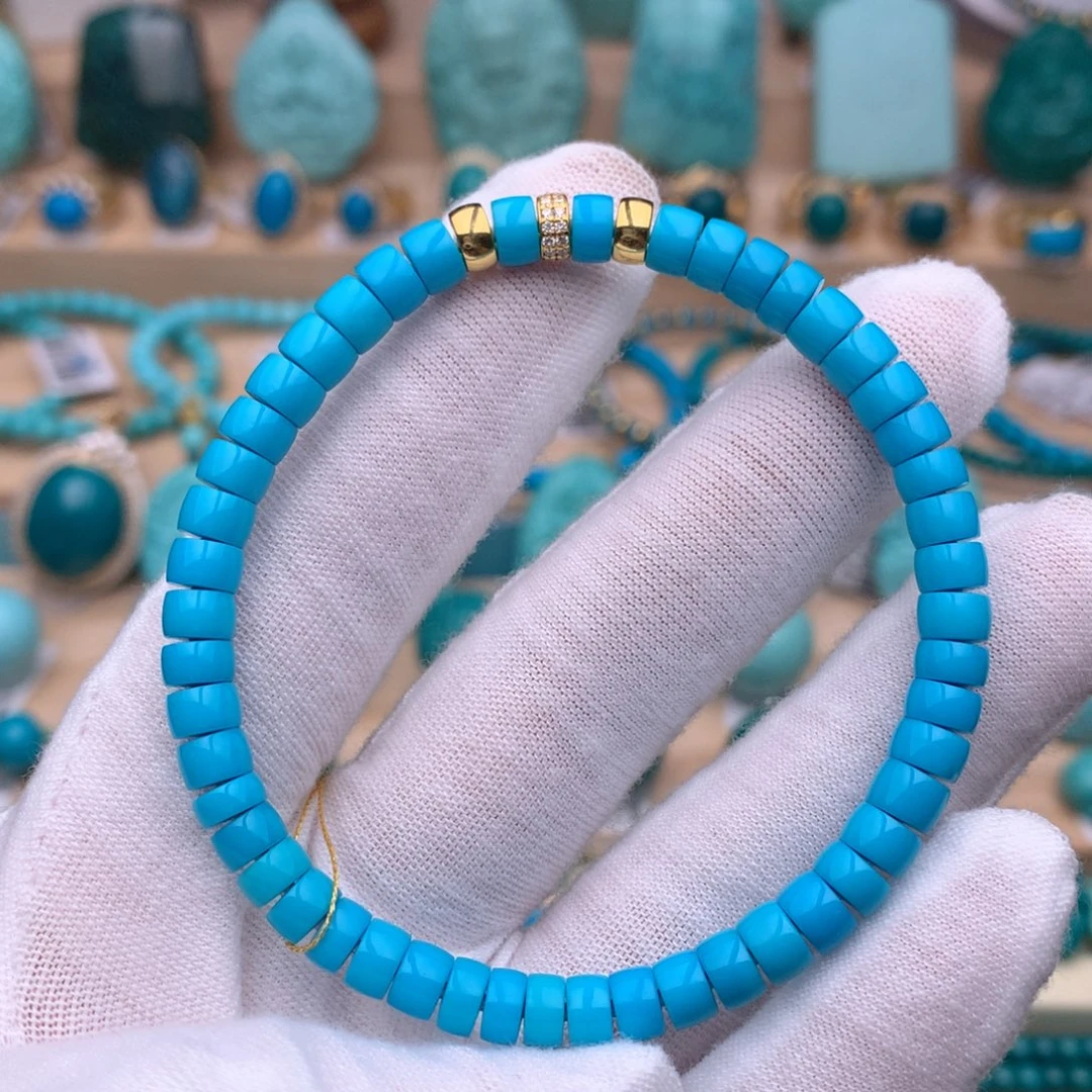 绿松石未镶嵌珠宝奇石