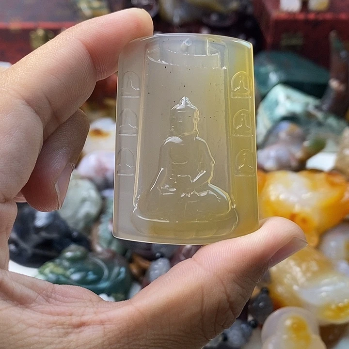 未镶嵌颈饰玛瑙/玉髓