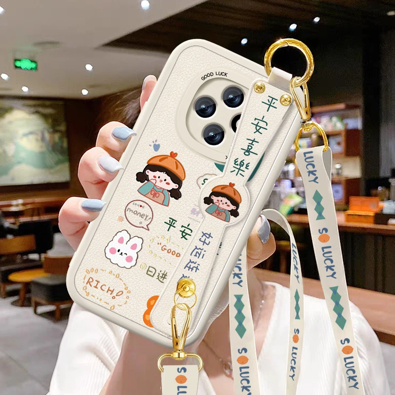 适用oppoa6pro手机壳女A6GT腕带a6i斜跨挂绳A6新款0pp0全包保护套